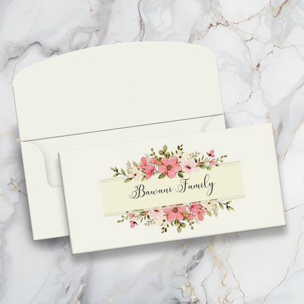 Blossom Grace Money Envelope