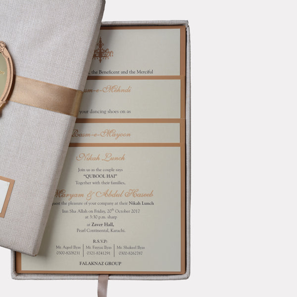 Regal Embrace Invitation