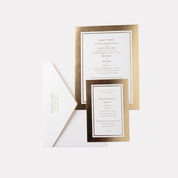 Regal Rimsha & Sajjad Card