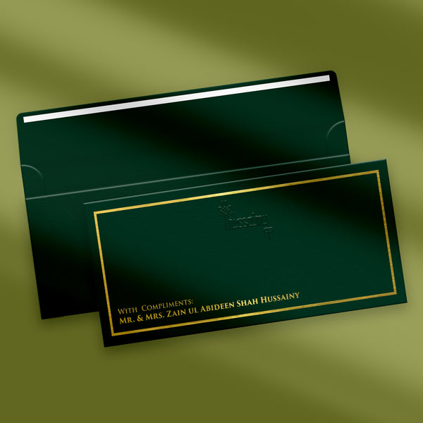 The Emerald Glow Money Envelope