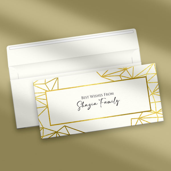 The Golden Lines Money Envelope