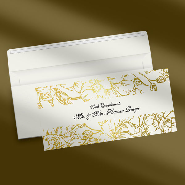 The Golden Garden Money Envelope