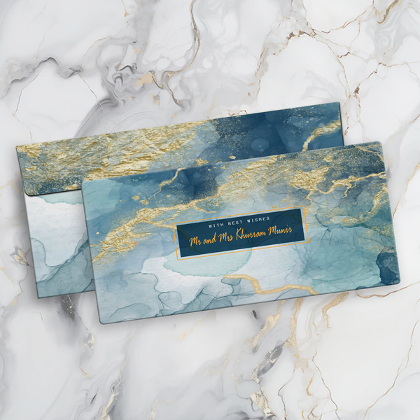 Marbled Treasure Money Envelope