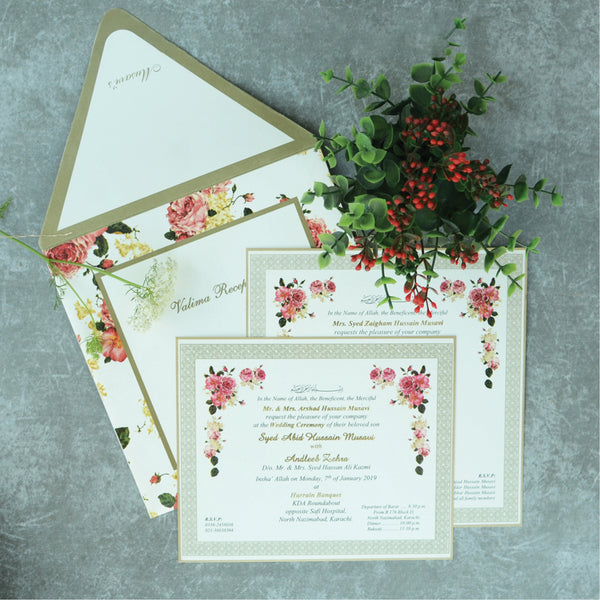 Blossom Elegance Suite - Wedding Invitation