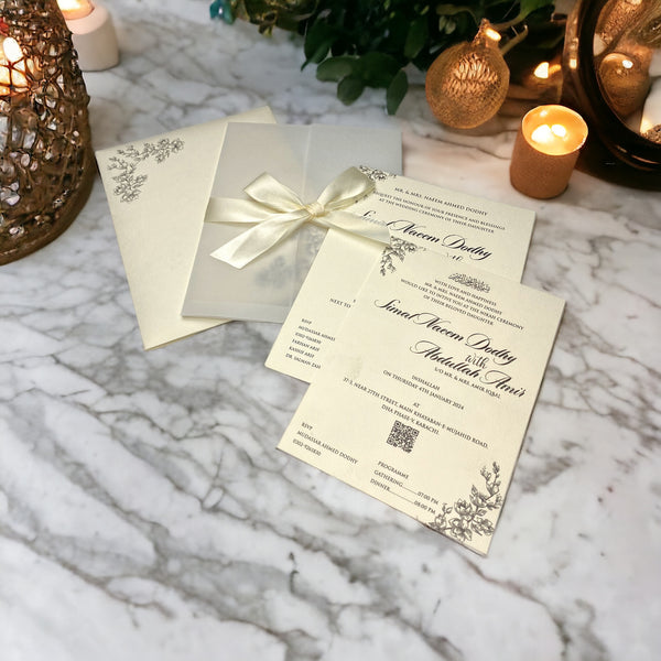 Lace & Laurel Invite