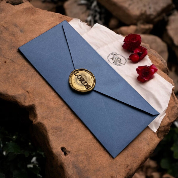 Mystic Blue Money Envelope