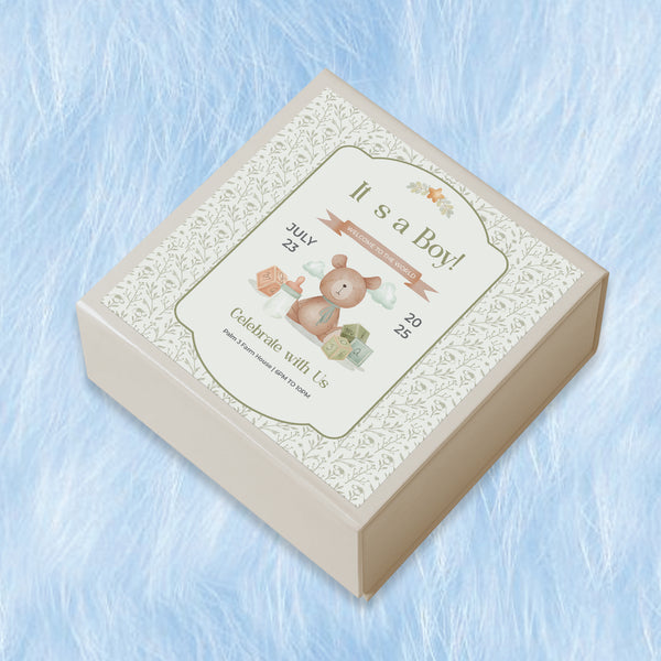 Our Little Man's Reveal